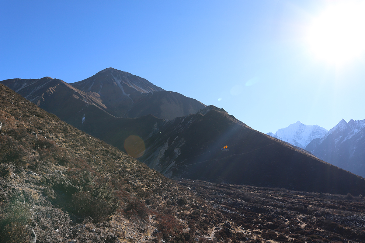 View from Tsergo Ri in Langtang 